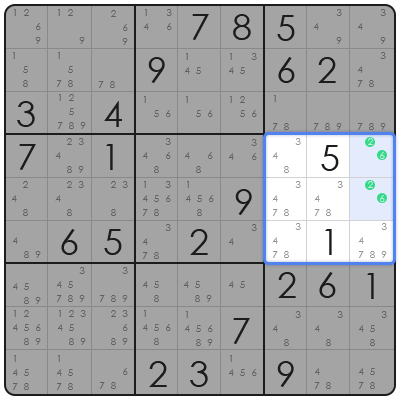 tricks for sudoku solving